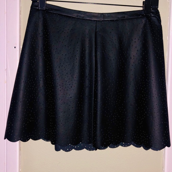 BCBG Max Azria Faux Leather Skirt- S - Picture 1 of 2